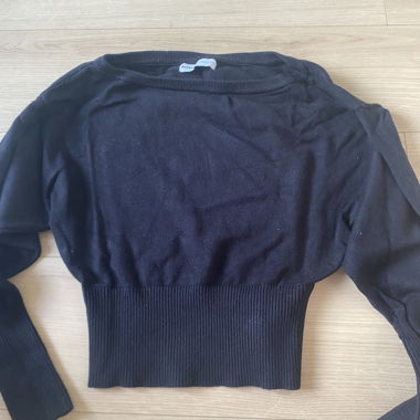 Maglione in maglia Bershka nero XS