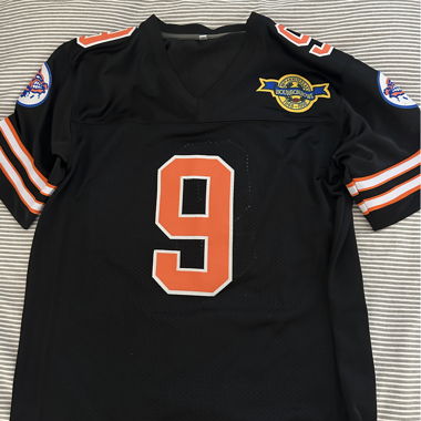 Maglia da football nera n. 9
