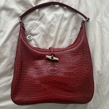 Longchamp Roseau Leather Handbag 