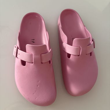 Birkenstock Pink Clogs