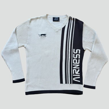 Vintage knitted white Airness streetwear