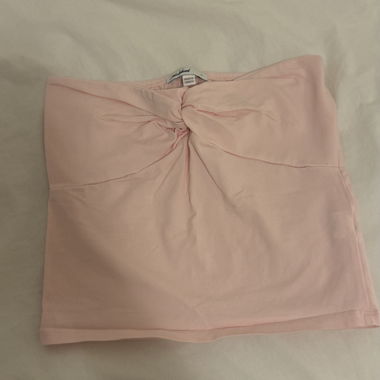 Top a fascia rosa chiaro- subdued