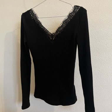 Sweatshirt mit Spitze