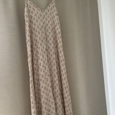 Blumen Kleid lang