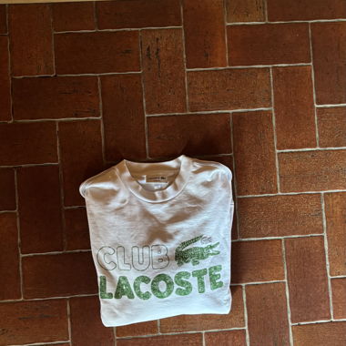 pull lacoste blanc 