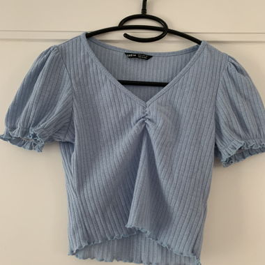 T-Shirt baby blue Shein XS/S