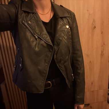 Lederjacke