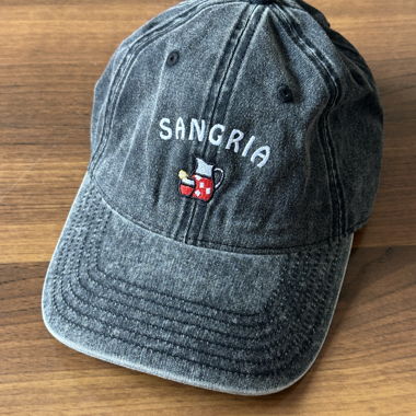 Casquette en denim Sangria