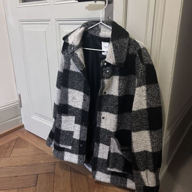 Checked jacket, size S
