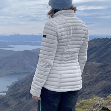 Décathlon puffer white jacket