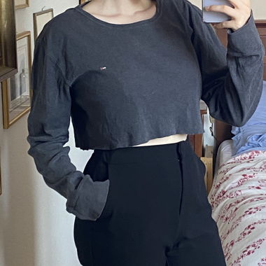 Vintage tommy hilfinger crop top