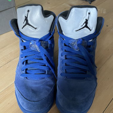 Jordan 5 rétro blue