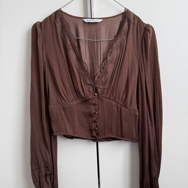 Chemisier en dentelle Stradivarius S