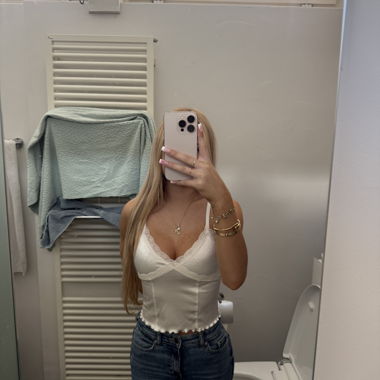 Top canotta Silk & Lace di H&M