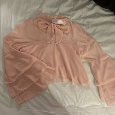vintage rosa fairy blouse
