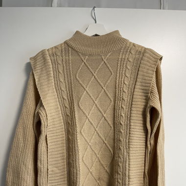 Beige Pullover 