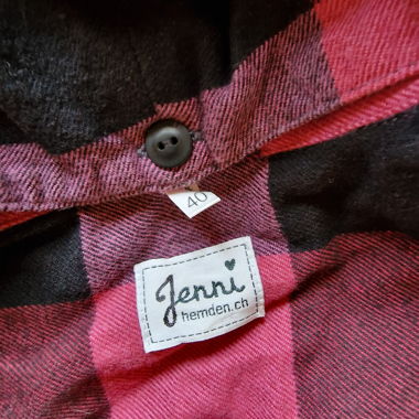 Blusa con cappuccio a quadri Taglia 40