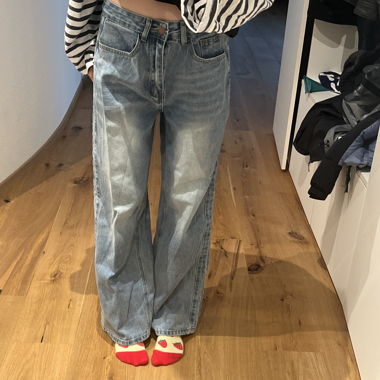 Jeans taille haute