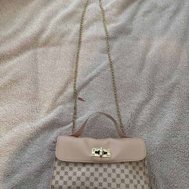Sac bandoulière rose