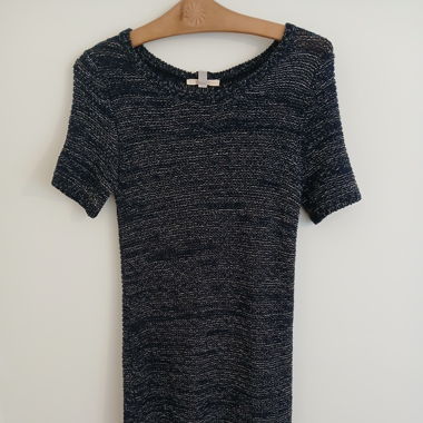 ESPRIT Knitted Dress Blue Size 40