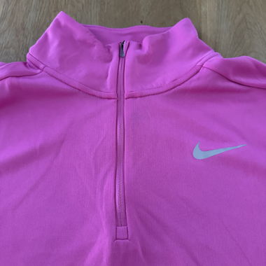 Nike Laufshirt mit Reissverschluss