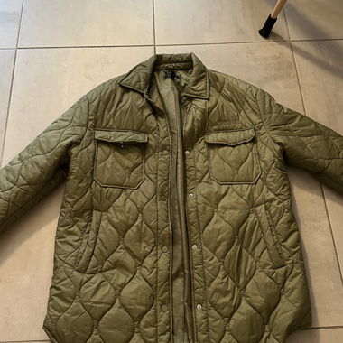 SIKSILK quilted jacket khaki EU 40