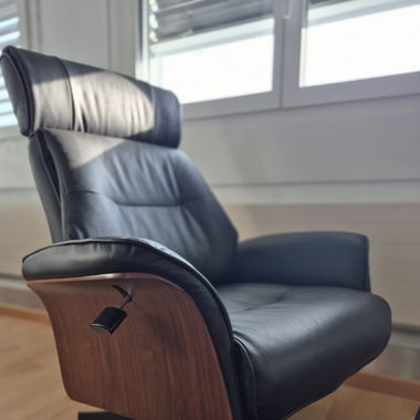 Leder Drehsessel 
