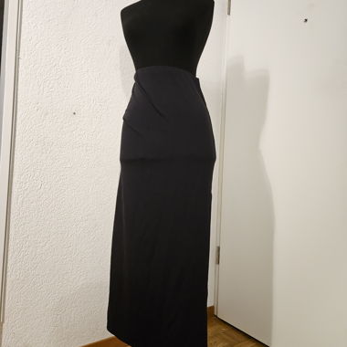 Skirt with slit, size M, high waist