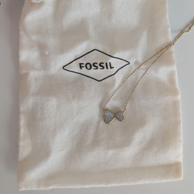 Collier Fossil Or