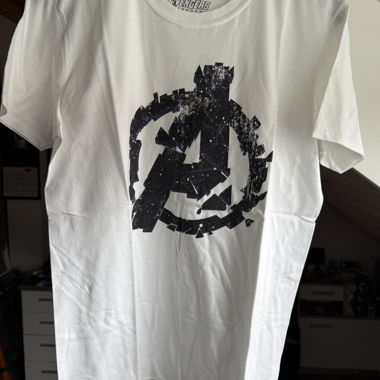 T-shirt Marvel Avengers Endgame bianco L