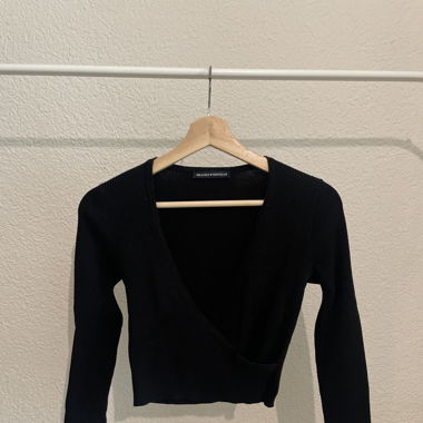 Brandy Melville Black Ballet Top
