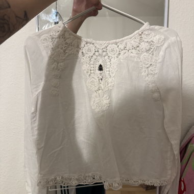 White Lace Blouse