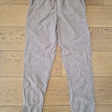 Pantalon cargo beige, taille 34, comme neuf