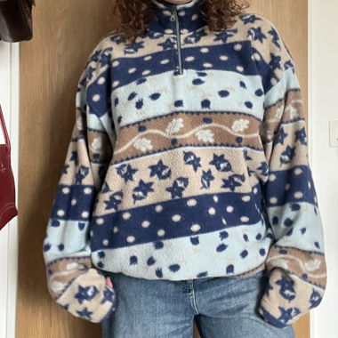 Fleece-Pullover