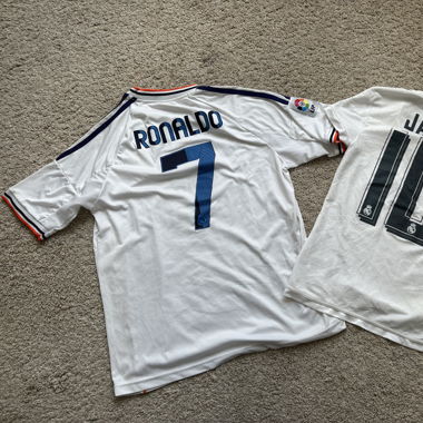 2x Real Madrid Trikot Ronaldo&James S-M