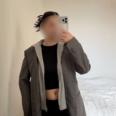 Blazer Zara grigio