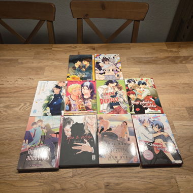 Boys Love Manga 10 Stück