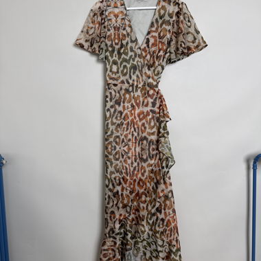 GUESS Wrap Maxi Dress