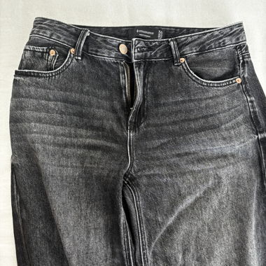 Jeans Stradivarius D91 nero gr. 36