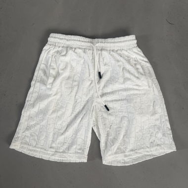 Dior weisse Shorts mit Monogramm