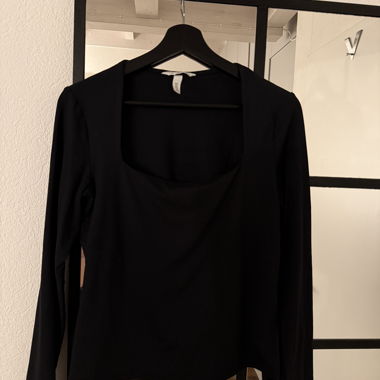 2x Haut à manches longues noir H&M