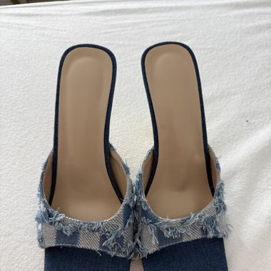 Denim Heel