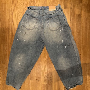 Acne Studios Paint Splitter Denim
