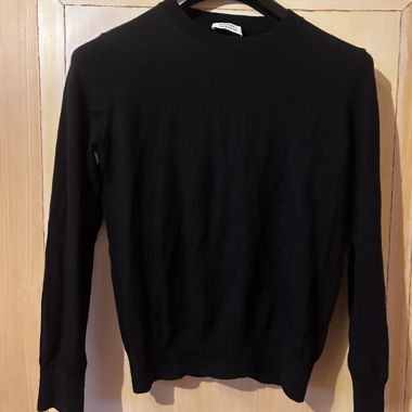 Black Merino Sweater