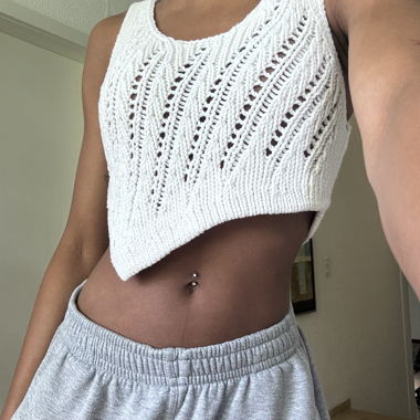 Zara Knit Crop Top
