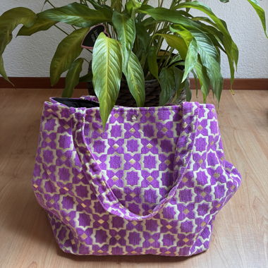 Patterned Tote Bag