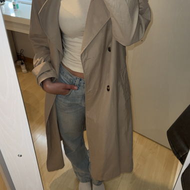 Trench-coat beige