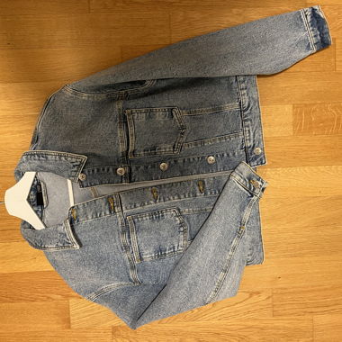Veste en jean bleu clair EU M