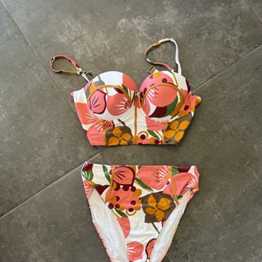 Maillot de bain taille haute 