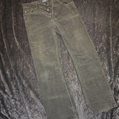 H&M L.O.G.G Cordhose W30 L30 khaki/braun